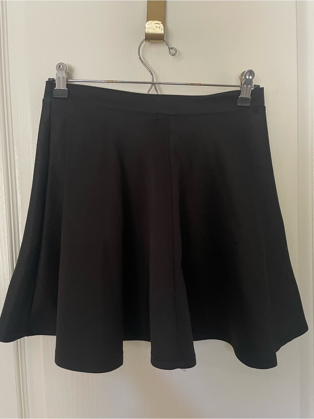 Popular Basics Black Skater Circle Skirt